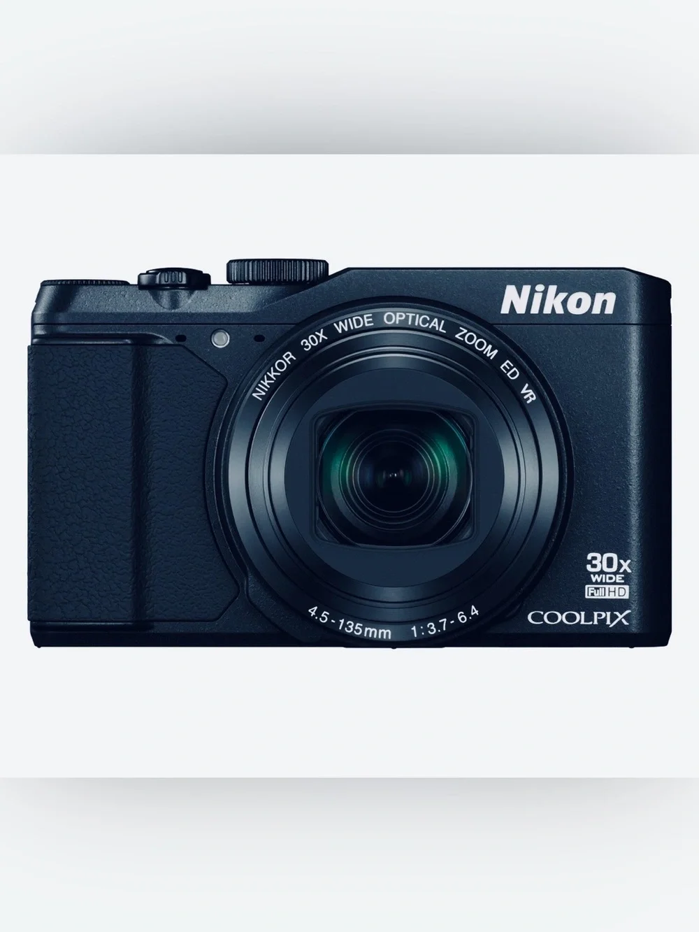 Nikon COOLPIX S9900 Digital Camera Bundle - Black 97% New SD Card 128GB And Box